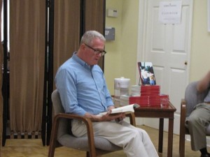 James Magruder reading from his novel, Let Me See It, at WriterHouse